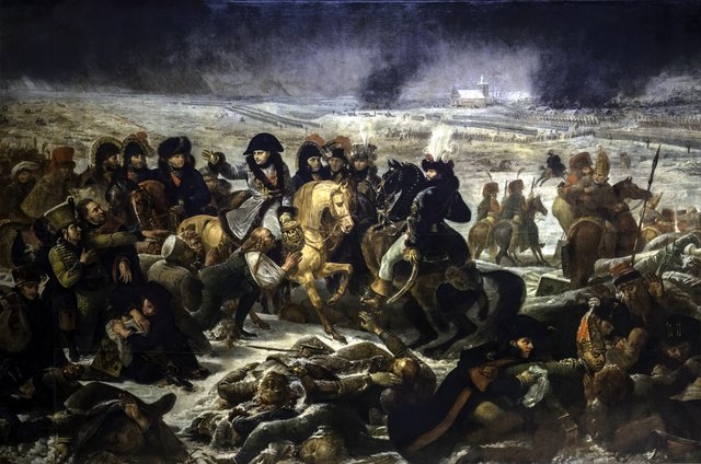 Napoleon on the Battlefield of Eylau by Antoine-Jean Gros