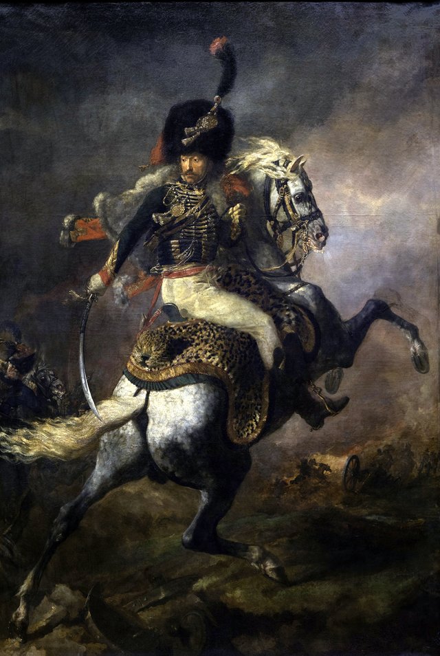 The Charging Chasseur by Théodore Géricault