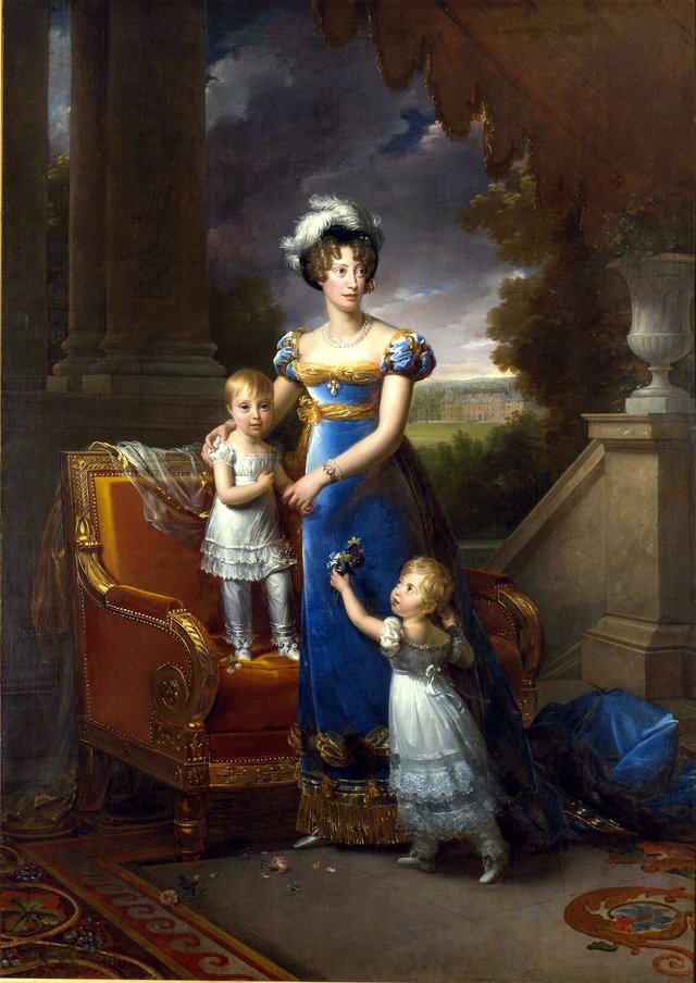The Duchess of Berry and her Children by François Gérard