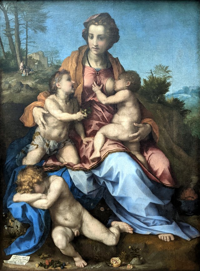 Charity by Andrea del Sarto