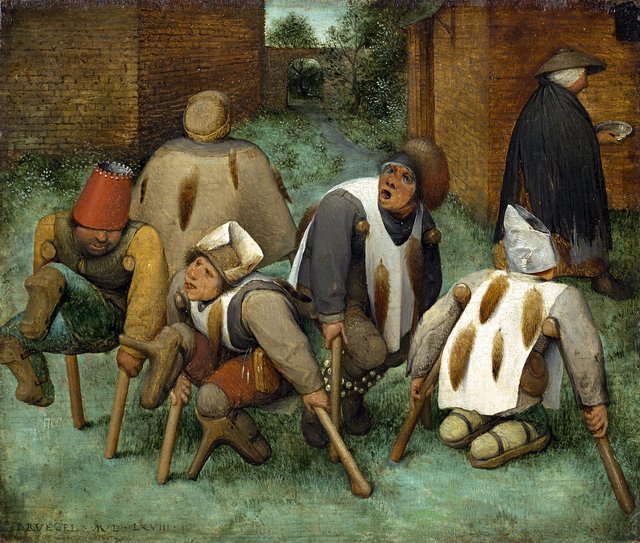 The Beggars by Pieter Brueghel the Elder