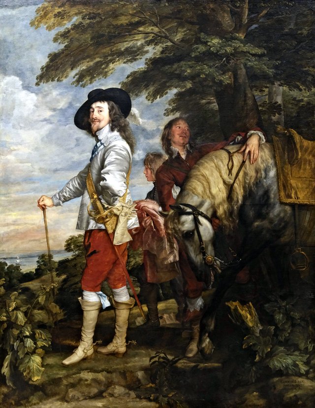 Charles I at the Hunt by Anthony van Dyck
