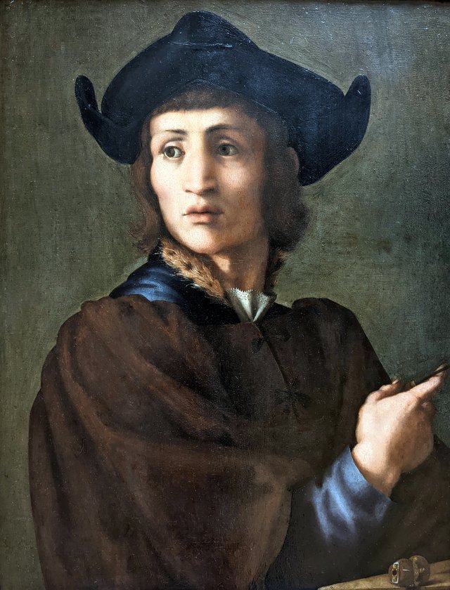 Portrait of an Engraver of Semi-Precious Stones by Pontormo