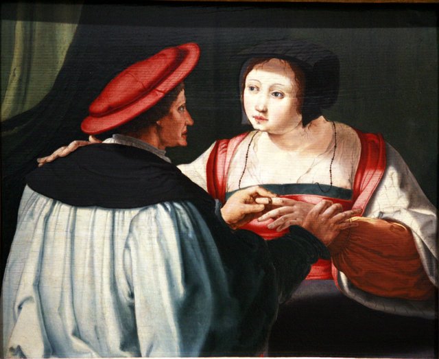 The Betrothed by Lucas van Leyden
