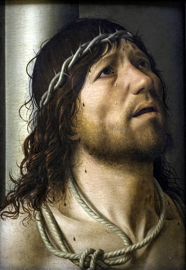 Christ at the Column by Antonello da Messina
