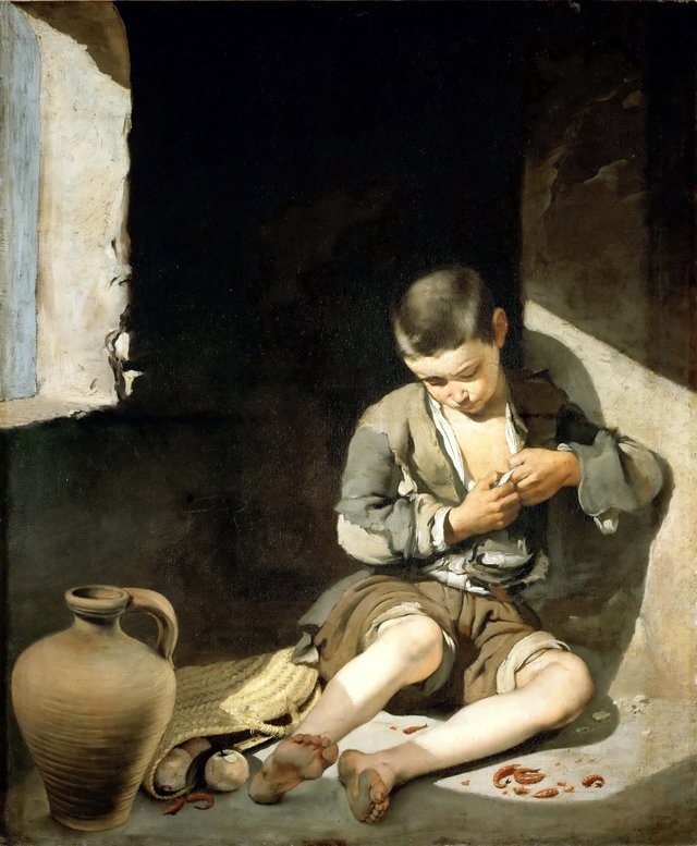 The Young Beggar by Bartolomé Esteban Murillo