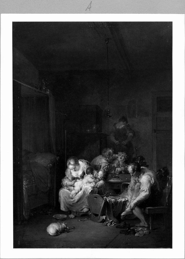family-scene by Januarius Zick