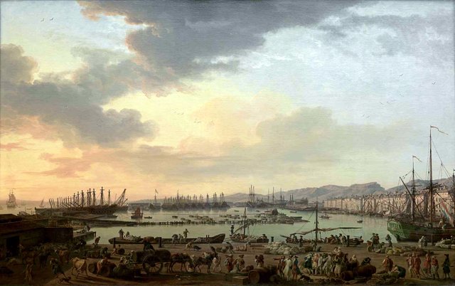View of the Harbour of Toulon by Joseph Vernet
