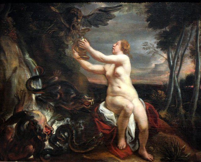 Hebe by Jacob Jordaens