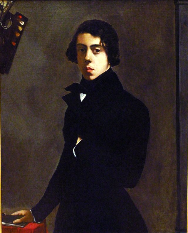 Self-portrait by Théodore Chassériau