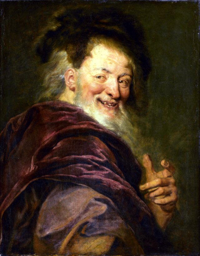 Portrait of Democritus by Antoine Coypel