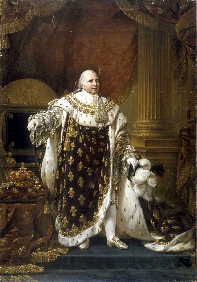 Louis XVIII, roi de France et de Navarre (1755-1824) by Antoine-Jean Gros
