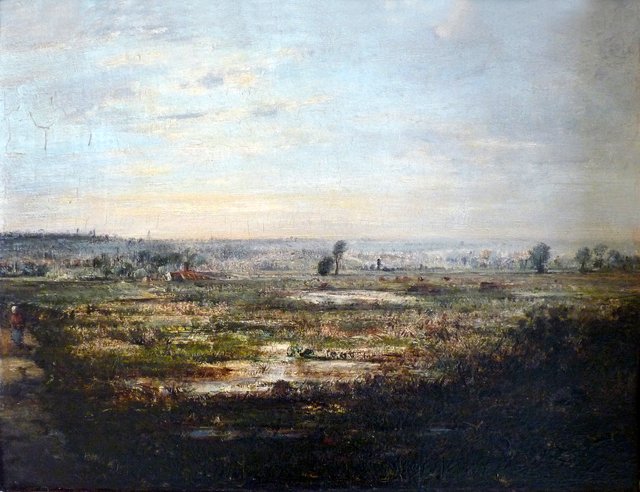 The swamp (Le Marais) by Théodore Rousseau
