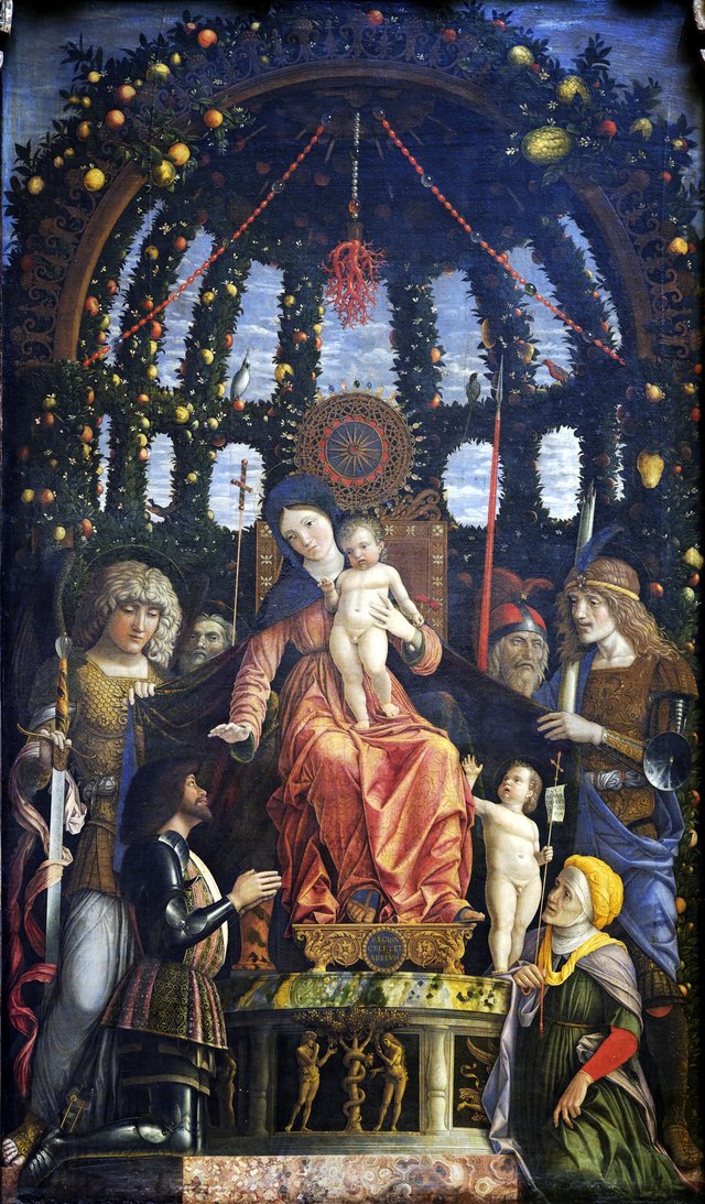 Madonna della Vittoria by Andrea Mantegna