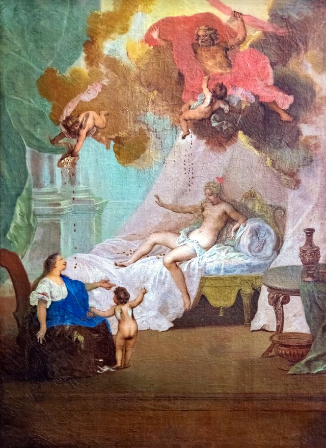 Jupiter et Danaé by Nicolas Bertin
