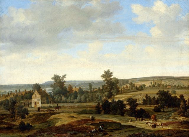 Panorama near Arnhem by Joris van der Haagen