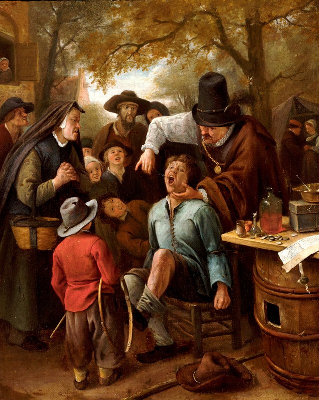 The Tooth-Puller by Jan Steen