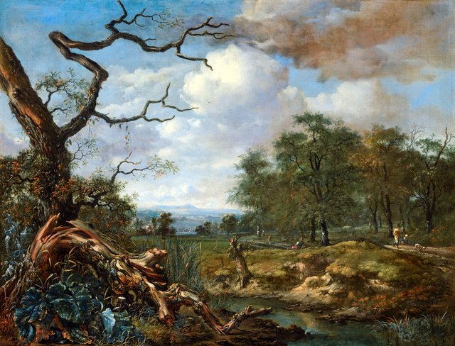 Landscape at the Edge of Woods by Jan Wijnants