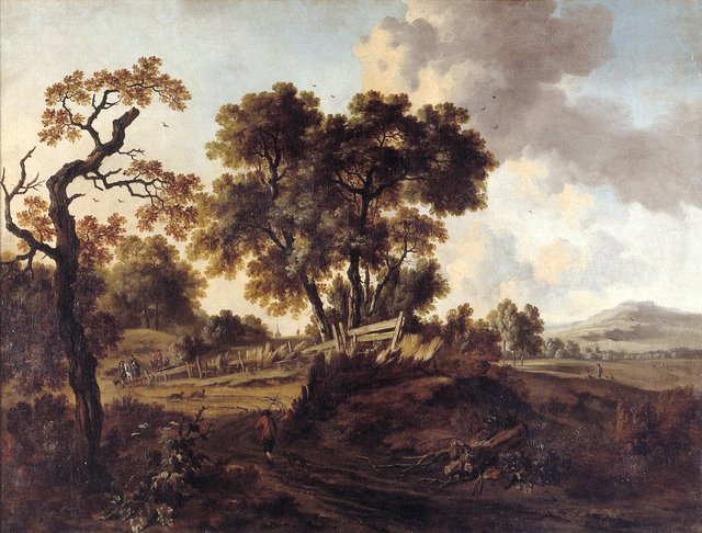 Road in a Dune Landscape by Jan Wijnants