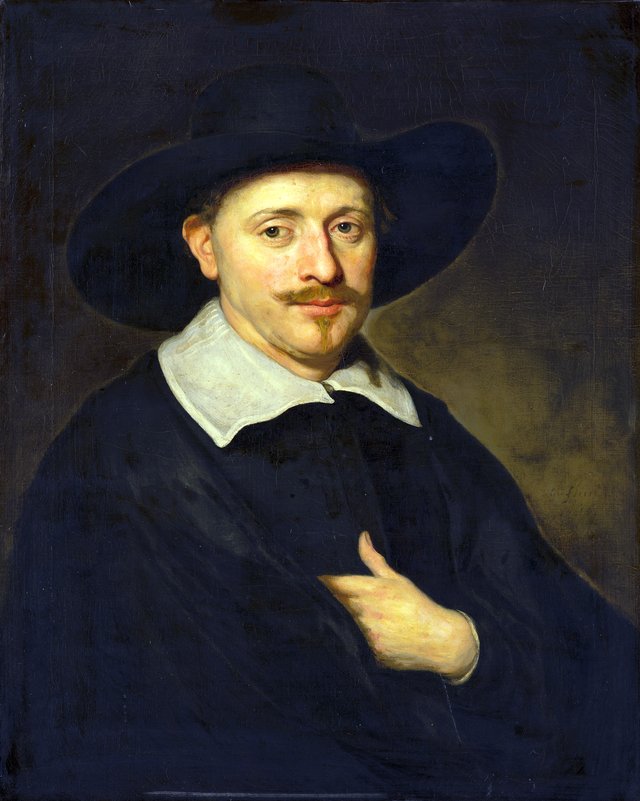 Portrait of a man by Govert Flinck
