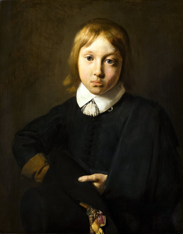 Portrait of a Six-year-old Boy by Jan de Bray
