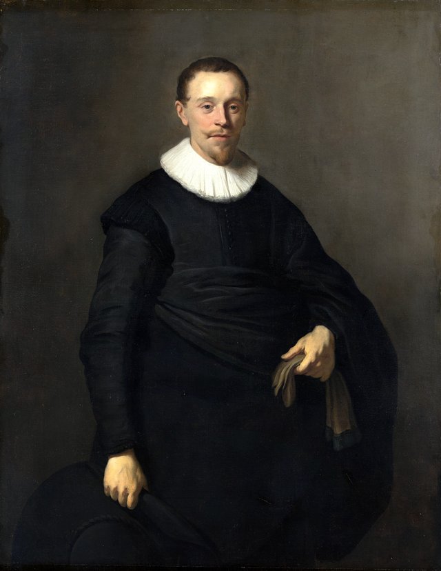 Portrait of a Man by Jacob Adriaensz Backer