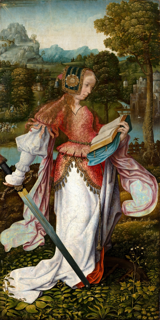 Saint Catherine by Master of Frankfurt