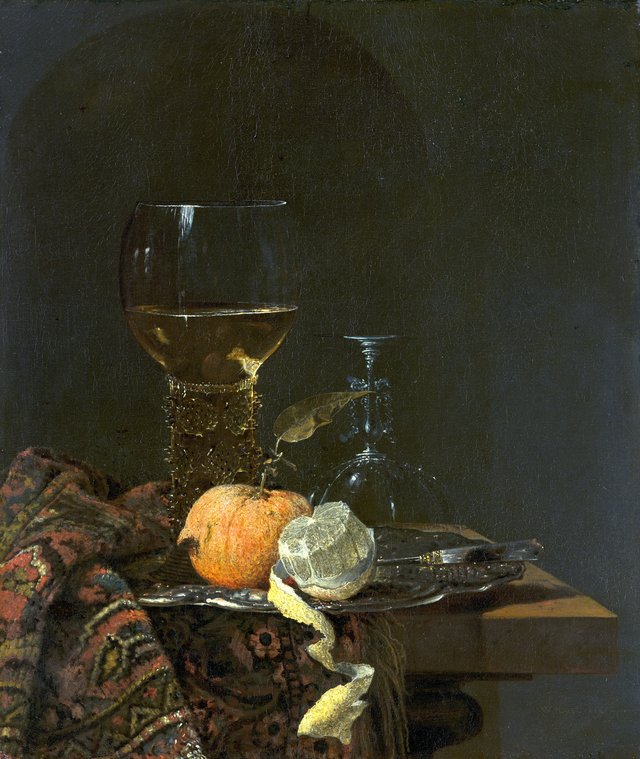 Still Llife with a Roemer by Willem Kalf