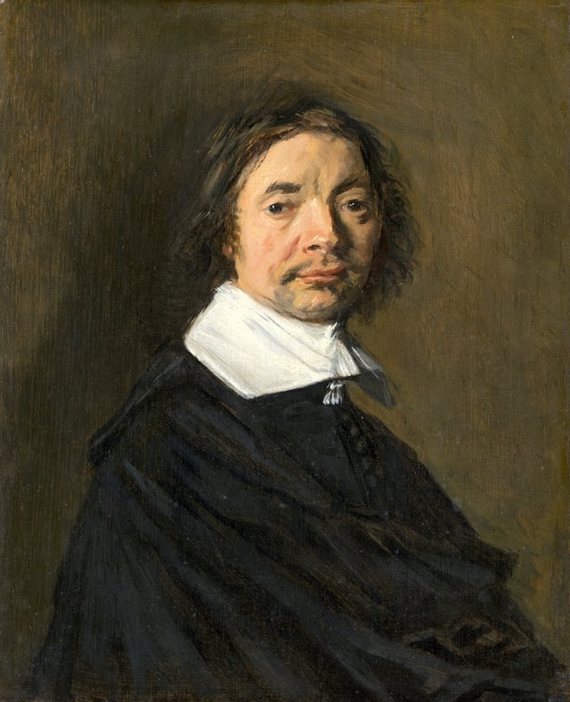 Portrait of a man by Frans Hals