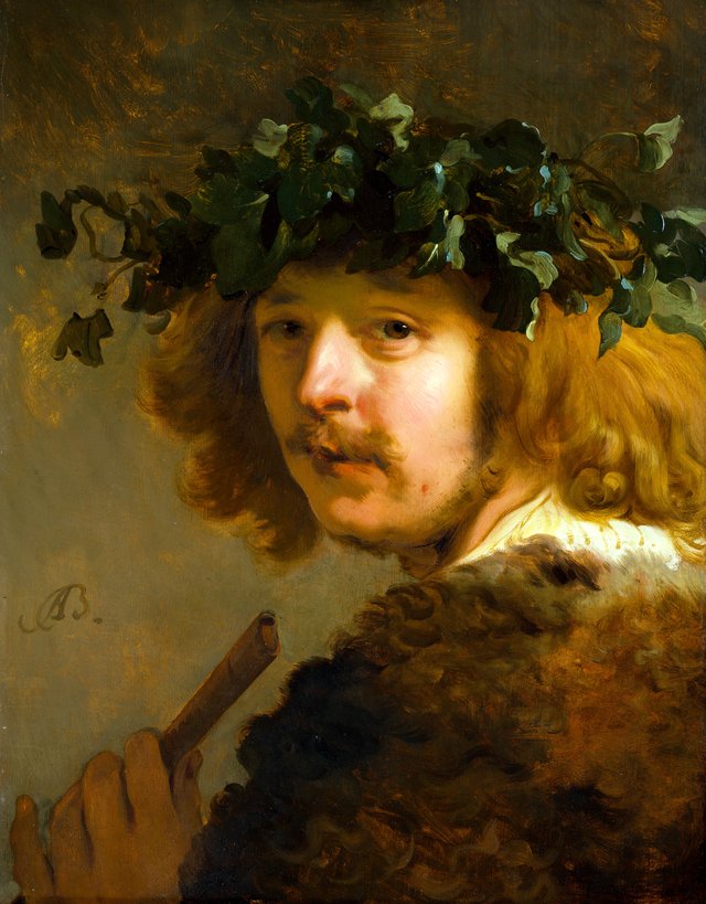 Shepherd with flute by Jacob Adriaensz Backer