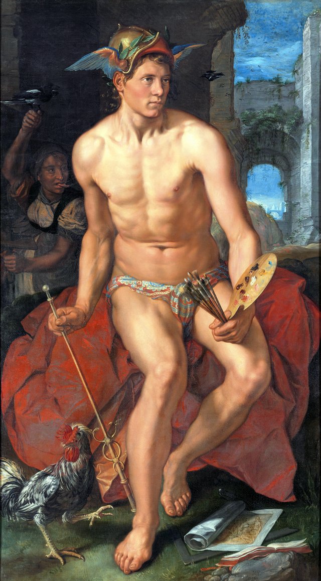Mercury by Hendrik Goltzius