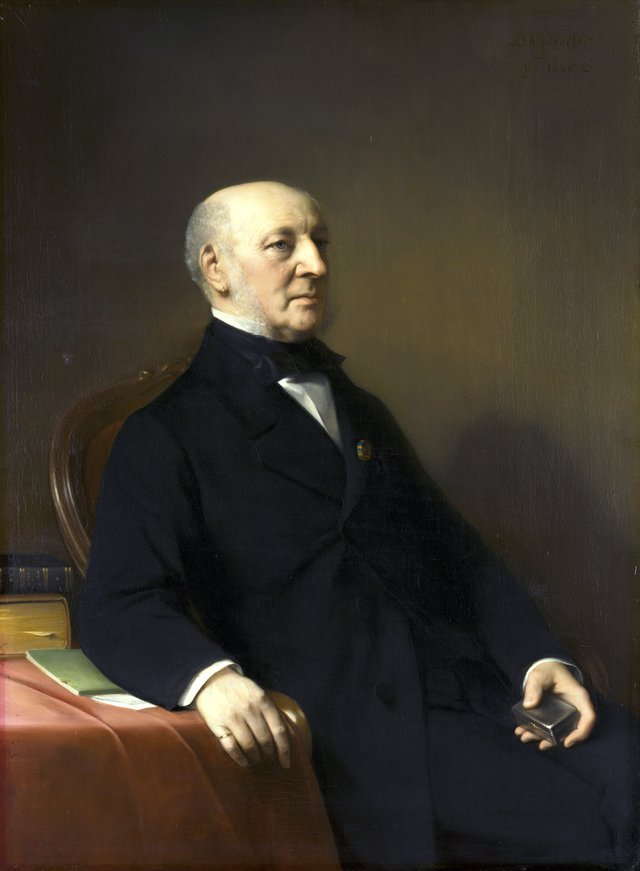 Portrait of Jean Zacharia Mazel (1792-1884) by Bastiaan de Poorter