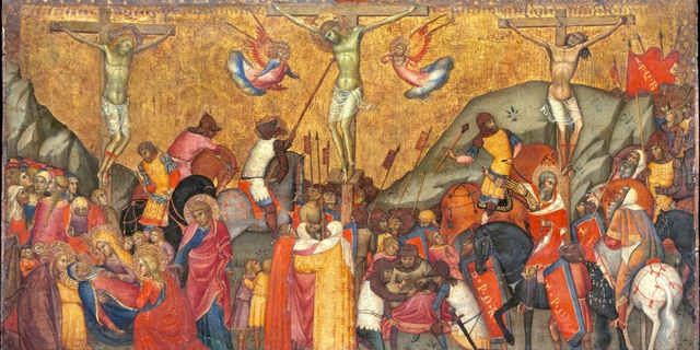 The Crucifixion by Andrea di Bartolo