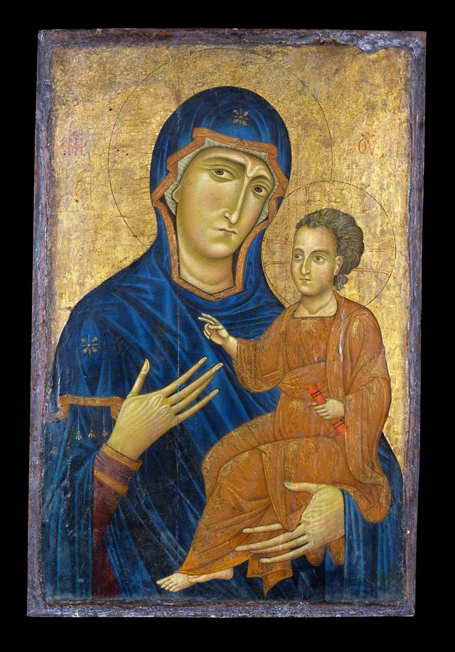 Madonna and Child by Berlinghiero Berlinghieri