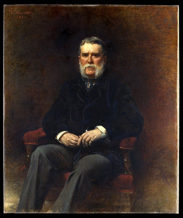 John Taylor Johnston (1820–1893) by Léon Bonnat