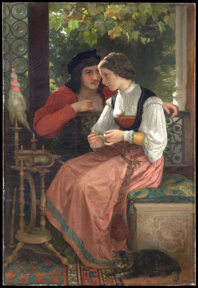 The Proposal by William-Adolphe Bouguereau