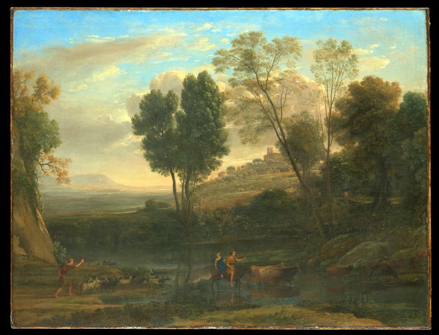 Sunrise by Claude Lorrain