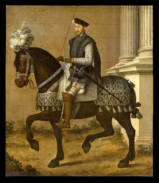 Henry II (1519–1559), King of France by François Clouet