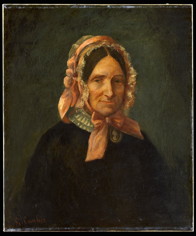 Portrait of a Woman, Called Héloïse Abélard by Gustave Courbet