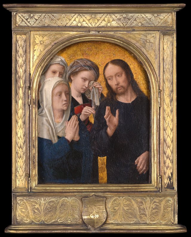 Christ Taking Leave of His Mother by Gerard David