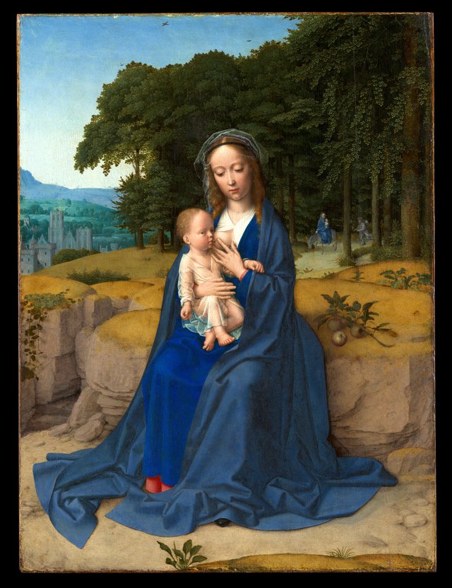 The Rest on the Flight into Egypt by Gerard David