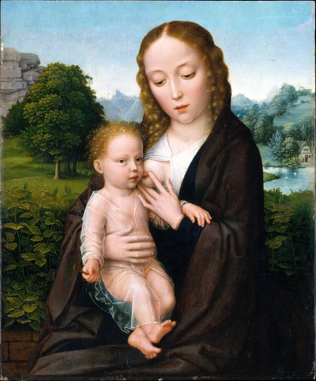 Virgin and Child by Gerard David