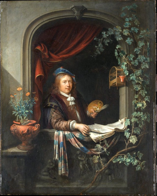 Self-Portrait by Gerrit Dou