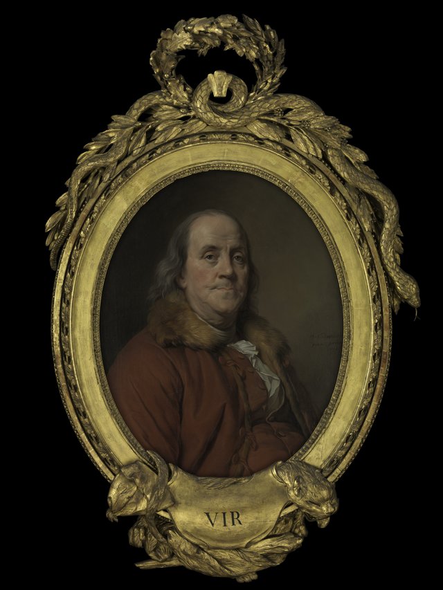 Benjamin Franklin (1706–1790) by Joseph-Siffred Duplessis