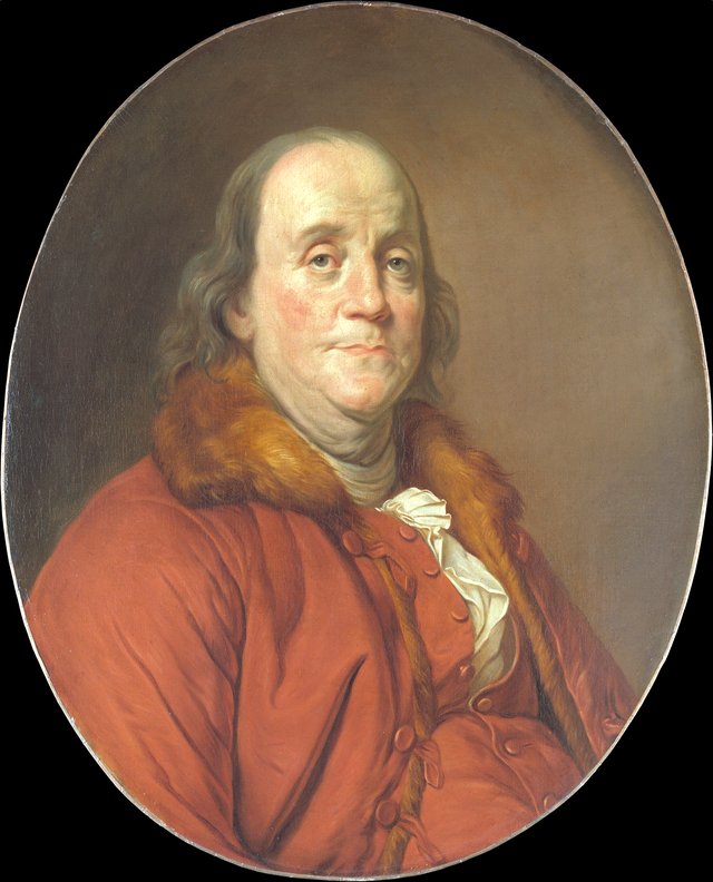 Benjamin Franklin (1706–1790) by Joseph-Siffred Duplessis