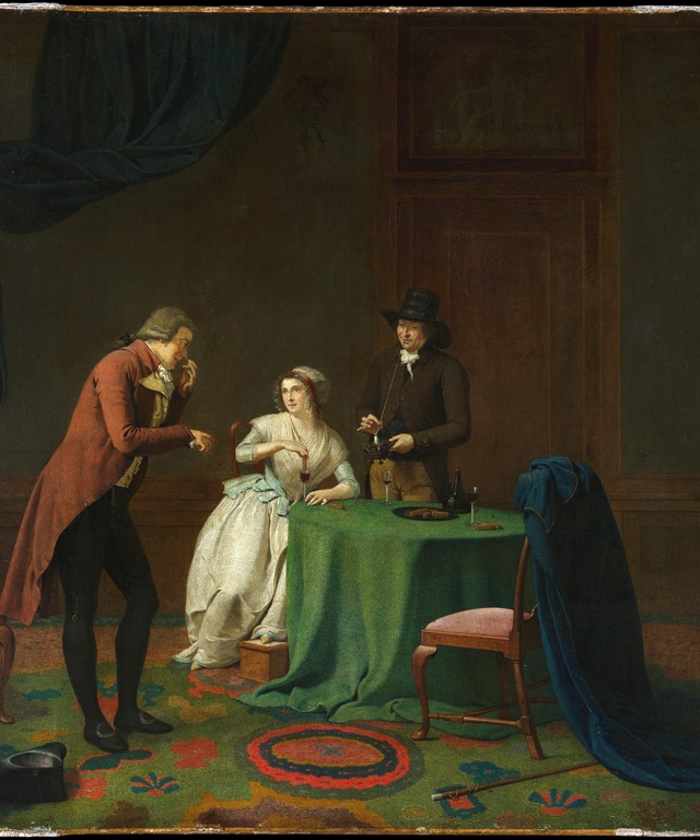 Conversation Piece (The Sense of Smell) by Jan Ekels the Younger