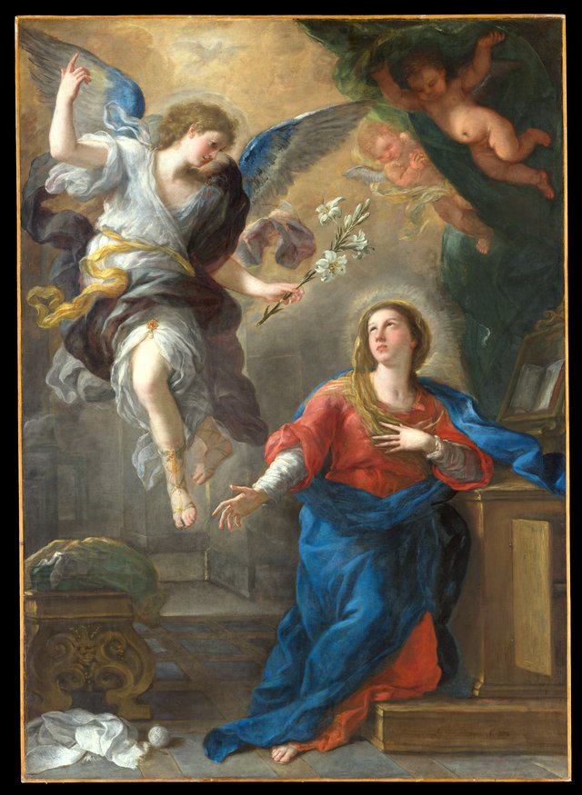 The Annunciation by Luca Giordano