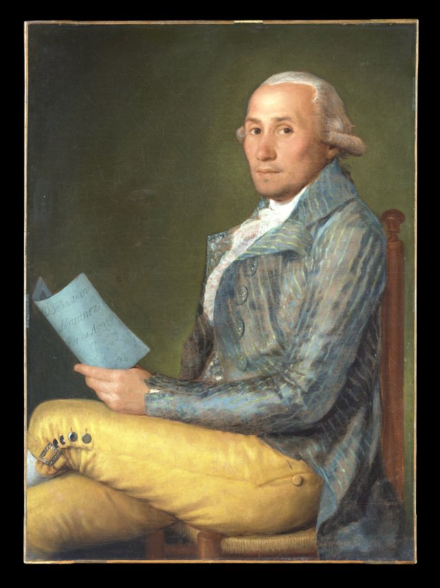 Sebastián Martínez y Pérez (1747–1800) by Francisco Goya