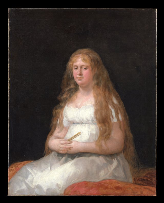 Josefa de Castilla Portugal y van Asbrock de Garcini (1775–about 1850) by Francisco Goya