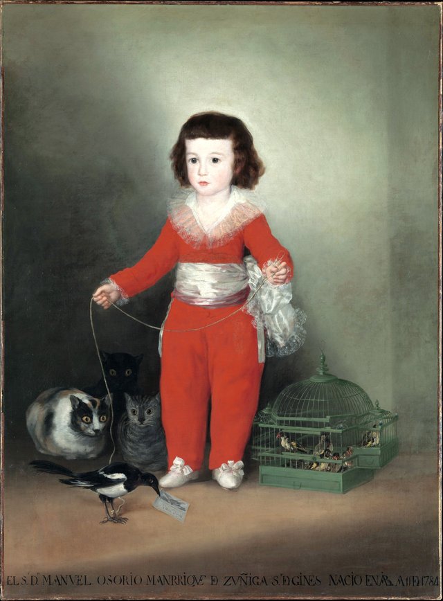 Manuel Osorio Manrique de Zuñiga (1784–1792) by Francisco Goya